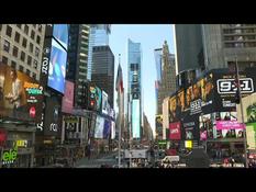 Times Square deserted as New Yorkers adapt to coronavirus