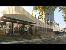 New York: Images of the UN headquarters, celebrating its 75th anniversary