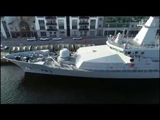 Coronavirus: Irish navy ships converted into test centres