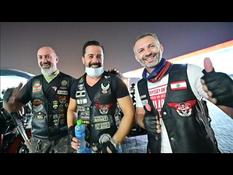Harley Davidson bikers in Dubai collect humanitarian aid for Lebanon