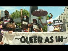 New York: LGBT rally against racism and police violence