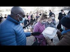 In Madrid, a slum without electricity in the middle of a historic cold wave