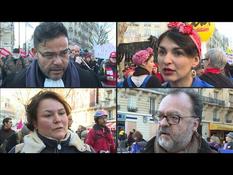 Retreats: words of demonstrators in Paris (4)