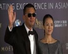 Asian film stars parade in Macau