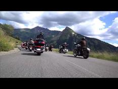 Morzine: the fantastic ride of Harley-Davidson