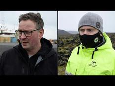 Icelanders react to volcanic eruption