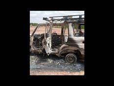 Images of the vehicle of the six French killed by armed men in Niger