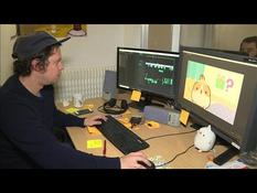 In the studios of Molang, success of French animation