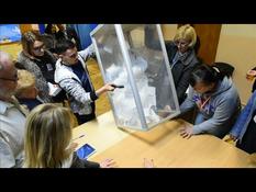 Ukraine: counting of ballots in Kiev