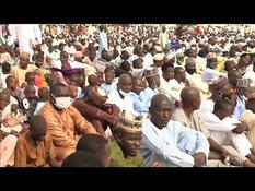 Thousands of displaced people in Nigeria observe Eid prayers in a people’s camp