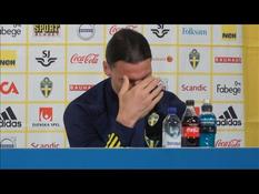 Football: the emotion of Zlatan Ibrahimovic for his return with Sweden