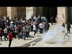 Clashes on the esplanade of the Mosques on the first day of Eid al-Adha