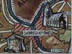 Postcard of Sarreguemines