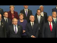 NATO Summit: family photo for the 70th anniversary of the Alliance