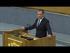 Archive: Dmitry Medvedev presents Putin’s resignation from his government
