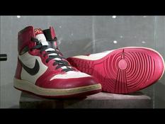 Sneakers worn by Michael Jordan auctioned