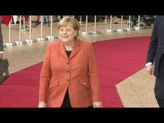 Brussels: European leaders arrive at the European Commission