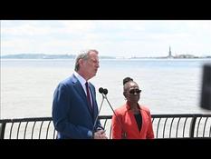 Bill de Blasio announces his candidacy for the 2020 US presidential election