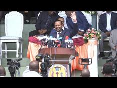 Portrait of Ethiopian Prime Minister Abiy Ahmed