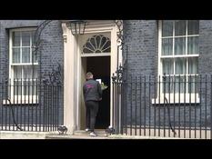 Coronavirus: flowers delivered to Downing Street while Boris Johnson is in intensive care