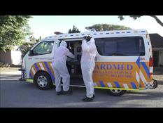 On the front line of the health crisis in South Africa, paramedics on the brink of asphyxiation