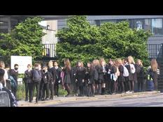 Scottish students return to school