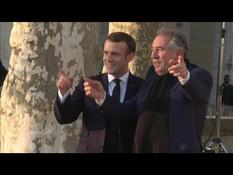 Apart between Macron and Bayrou in Pau