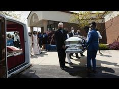 USA: funeral of Ma'Khia Bryant, an African-American teenager killed by a policeman