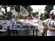 Venezuela: Supporters of opponent Juan Guaido gather