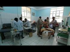 Yemen: Wounded Yemeni soldiers treated in hospital after attack on their camp in Yemen