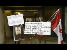 Vancouver Court Rally for Meng Wanzhou Extradition Hearing