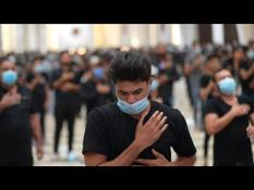 In Baghdad, Iraqi Shiites commemorate the month of mourning of moharram (slow motion images)