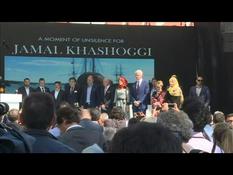 Istanbul: minute of silence for Saudi journalist Jamal Khashoggi