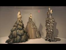 Mix of traditional sewing and new technology at the Met