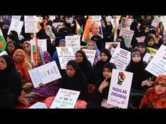 Women protest against citizenship law in Mumbai