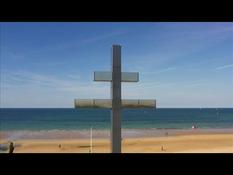 STOCKSHOTS Normandy Landings: Juno Beach Flyby