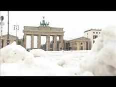 Germany: Berlin under the snow