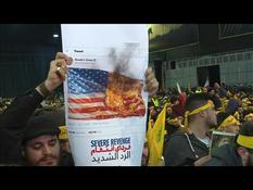 Hezbollah supporters condemn assassination of Soleimani