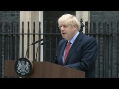 Back, Johnson calls on the British to remain confined