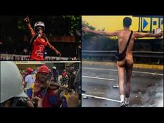 ARCHIVE: Icons of demonstrations in Venezuela