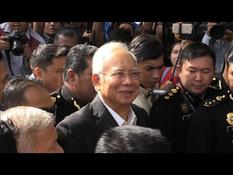 PORTRAIT of former Malaysian Prime Minister Najib Razak