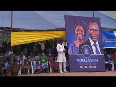 Benin: last campaign meeting of President Patrice Talon