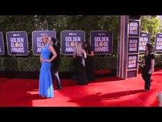 Golden Globes: atmosphere on the red carpet before the start of the ceremony