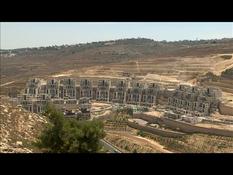 Stockshots of construction sites in Israeli settlements in the West Bank