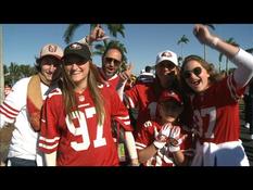 Super Bowl: energetic fans ready to kick off the final