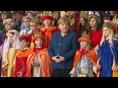 Angela Merkel assures "working for peace"