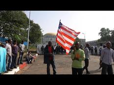 Liberia: Demonstration against President Weah begins