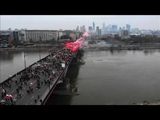 Poland: far-right demonstration in Warsaw for independence day