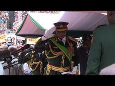 Zimbabwean army takes oath in Mnangagwa