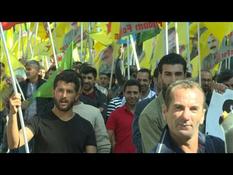 Marseille: demonstration in support of the Kurds of Syria